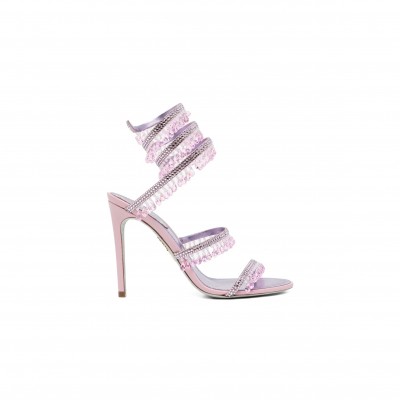 RENÉ CAOVILLA CHANDELIER HIGH-HEELED SANDALS 